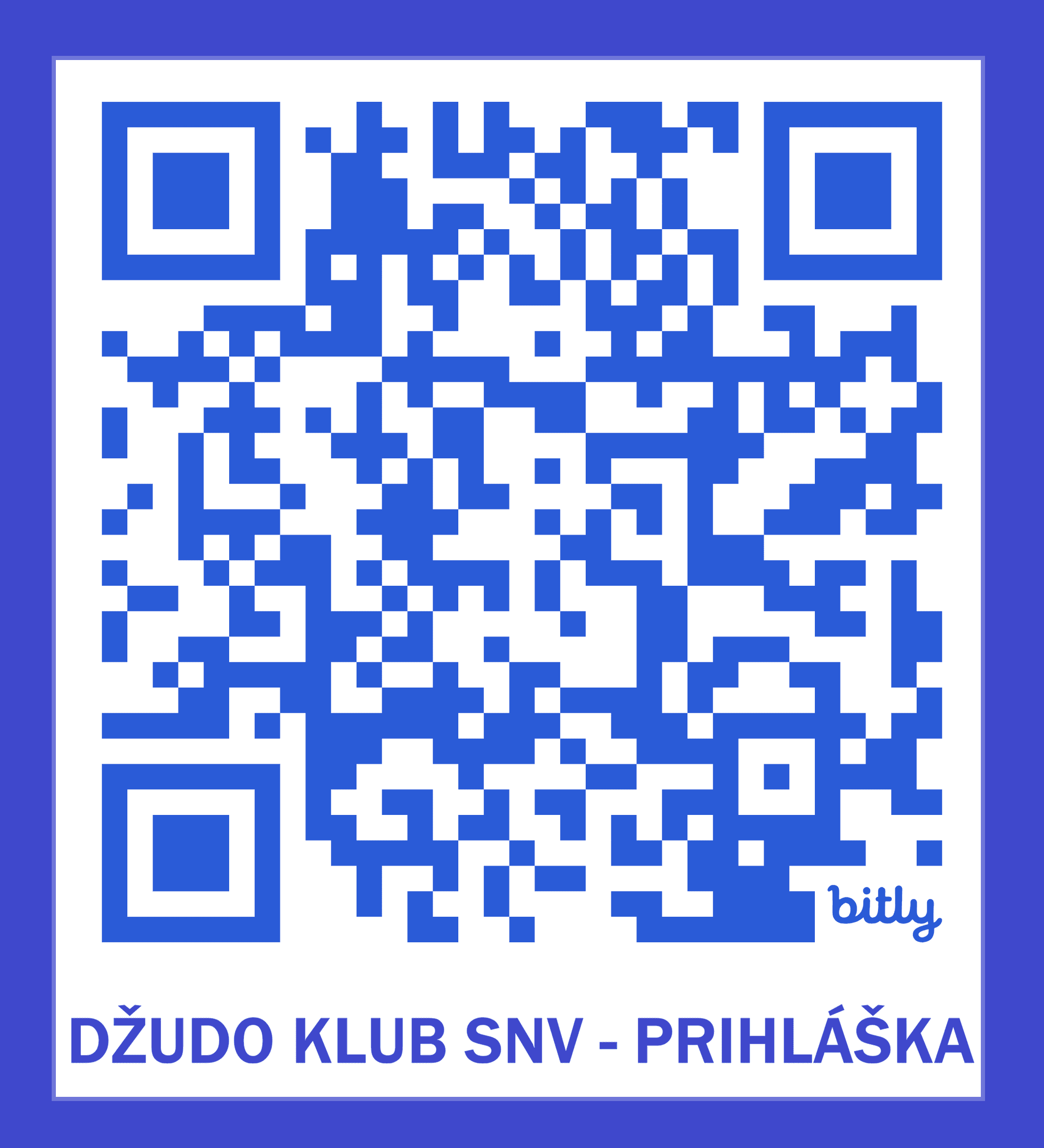QR kód prihláška